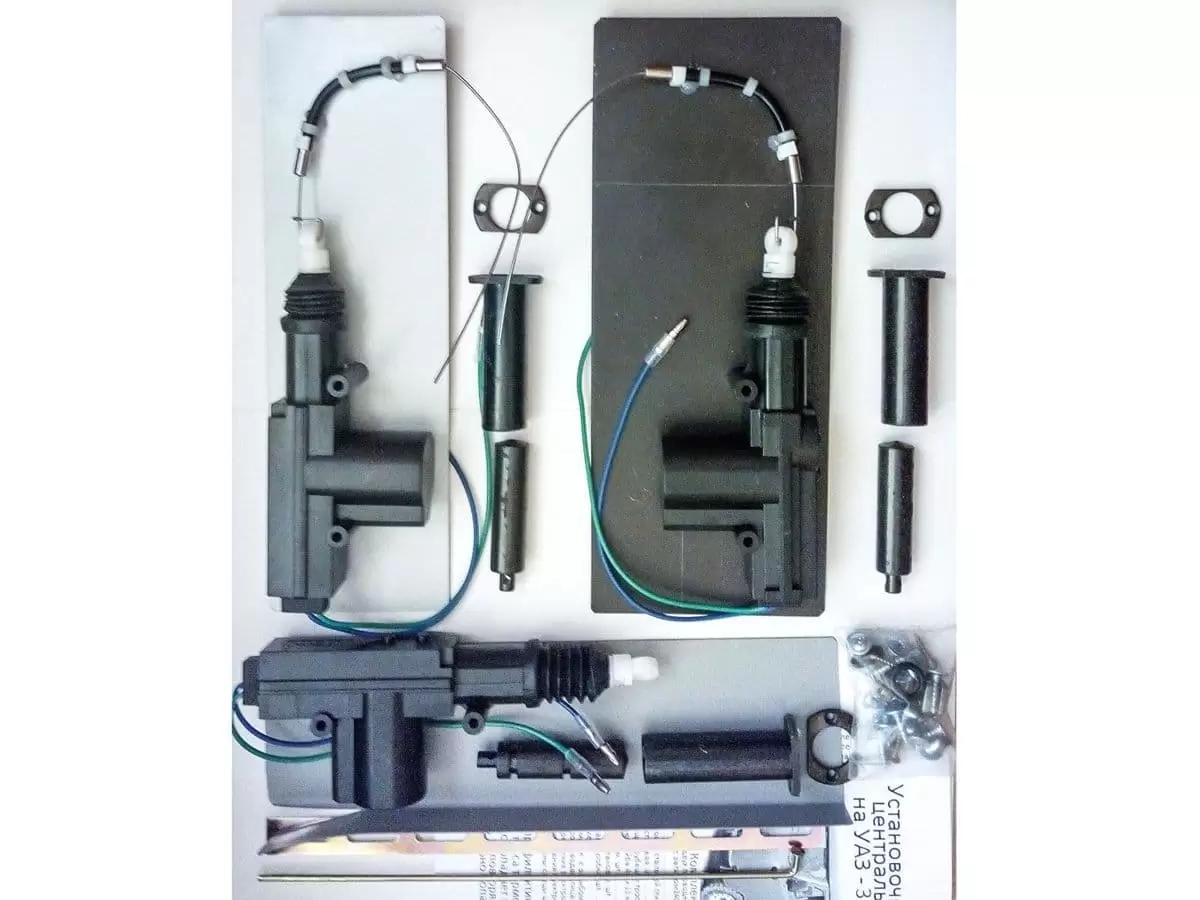 Купить Центральный замок (установочный комплект) УАЗ 39094 Фермер на 3  двери 