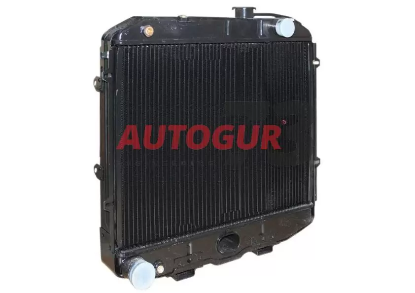 Радиатор охлаждения УАЗ-3741 4-х рядный медный: 3741-1301010-04