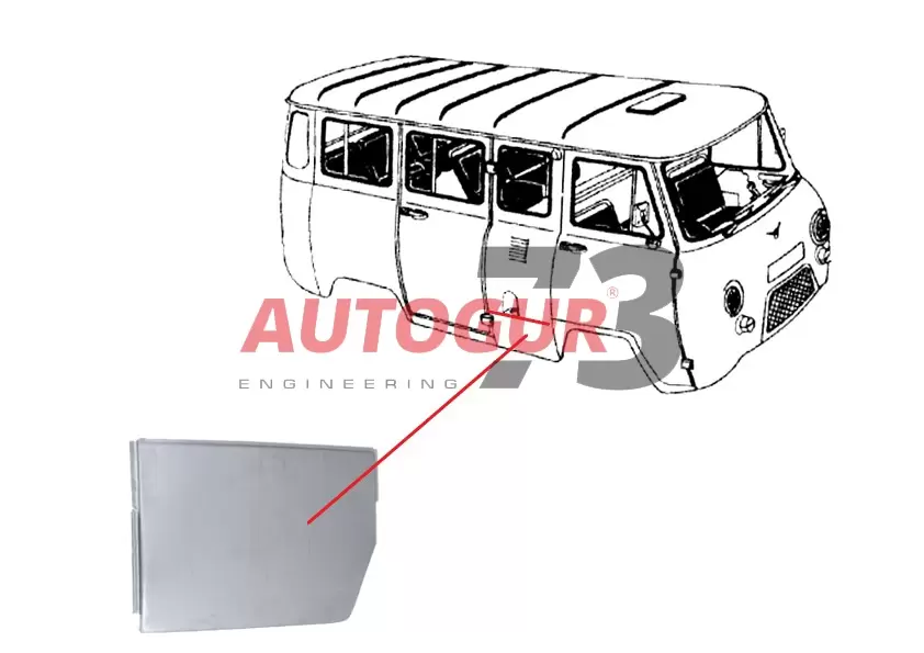 Купить Кузов Уаз Буханка Б