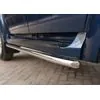 Защита порогов d57 хром УАЗ Патриот (с 2014)