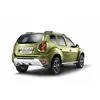 Пороги (защита порогов) с алюминиевой площадкой Ø51 мм Renault Duster с 2012-2020 год, Nissan Terrano с 2014 года "Эстонец" цвет "Искра"
