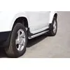 Пороги (защита порогов) вогнутая Ø63 мм нержавейка Renault Duster с 2012-2020 год, Nissan Terrano с 2014 года