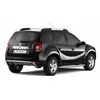 Пороги (защита порогов) с алюминиевой площадкой Ø51 мм Renault Duster 2012-20, Nissan Terrano 2014- нержавейка