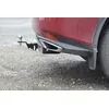 Фаркоп (прицепное устройство) Lexus RX (кроме F-Sport с 2019 года) с нержавеющей накладкой съемный квадрат "PT Group"