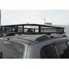 Багажник Шевроле Нива "Вепрь 2" с сеткой 50х50 с креплениями на рейлинги Внедорожник