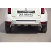 Защита заднего бампера Ø51 мм Renault Duster с 2012 года, Nissan Terrano с 2014 года нержавейка