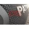 Облицовка (накладка) радиатора УАЗ Патриот, Пикап с 2015 металл черный матовый с надписью PATRIOT