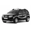 Пороги (защита порогов) с алюминиевой площадкой Ø51 мм Renault Duster 2012-20, Nissan Terrano 2014- нержавейка