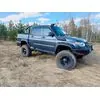 Расширители колесных арок УАЗ Пикап c 2014 года 120/100 ТКУ-31PR c накладками на бампер "Lapter"