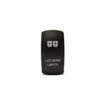 Кнопка (переключатель) включения с фиксацией Led work lights (светодиодный рабочий свет) с подсветкой
