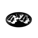 Наклейка объемная самоклеющаяся полимерная "4x4" (овальная)