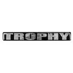 Наклейка объемная самоклеющаяся полимерная "TROPHY"