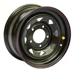 Диск колесный стальной УАЗ R15 1580-53910BL ET-19 А15 черный "OFF-ROAD Wheels"