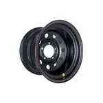 Диск колесный стальной УАЗ 1610-53910BL ET-44 A08 черный "OFF-ROAD Wheels"