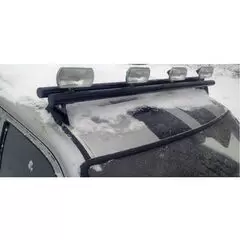 Люстра сдвоенная (кронштейн крепления) на крышу УАЗ Патриот Внедорожник