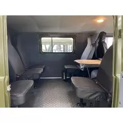 Чехлы сидений на УАЗ 452 Буханка с 2016 года (7 мест) цельный подголовник, с кантом «Schweika»
