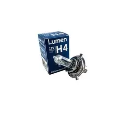 Лампа автомобильная галогеновая H4 Lumen +50% P43t 12V 55W дальнего и ближнего света