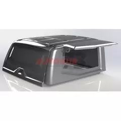 Крыша (кунг) кузова УАЗ Пикап 2015 3 двери EXPEDITION (под покраску) "АВС-Дизайн"