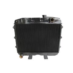 Радиатор охлаждения УАЗ 469, 452 2-х рядный медный карбюраторный 15.1301010