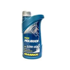 Масло моторное SAE 10W-40 Molibden полусинтетическое универсальное 1 л "Mannol"