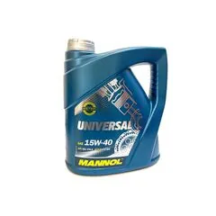 Масло моторное SAE 15W-40 полусинтетическое универсальное 4 л "Mannol"
