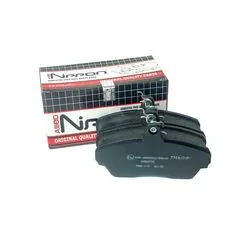 Колодки тормозные на автомобили ГАЗ передние, задние (к-т 4 шт.) "Nippon"