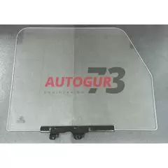 Стекло цельное сплошное передней двери левое УАЗ 452 Буханка под электро стеклоподъемник с кронштейном "Autogur73"