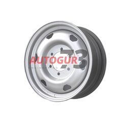 Диск колесный стальной УАЗ ПРОФИ R16 6x139,7 6,5х16 d110 ET40 серебро