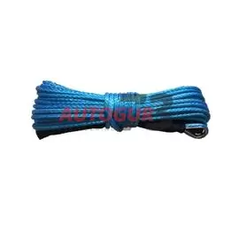 Трос синтетический для лебедок 28 м х 10 мм синий SR-10X28-BL