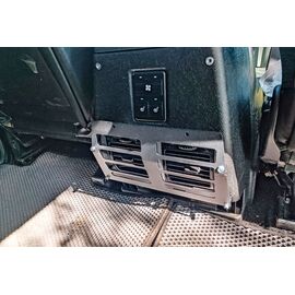 Защита дефлекторов (дефростеров воздуха) отопителя УАЗ Патриот дополнительного заднего "XTE"