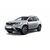 Пороги (защита порогов) с алюминиевой площадкой Ø51 мм Renault Duster 2021- цвет "Шагрень"