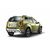 Пороги (защита порогов) с алюминиевой площадкой Ø51 мм Renault Duster с 2012-2020 год, Nissan Terrano с 2014 года "Эстонец" цвет "Шагрень"