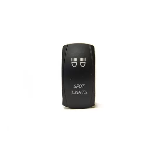 Кнопка (переключатель) включения с фиксацией Spot Lights (прожектор) с подсветкой