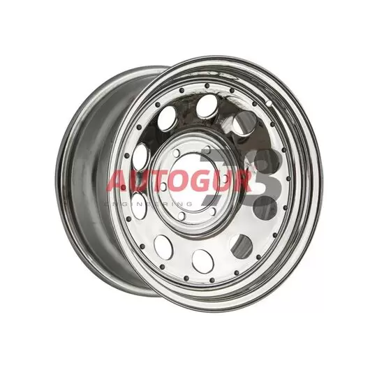 Диск колесный стальной УАЗ R15 OFF-ROAD Wheels 1580-53910 СН -19 А08 хром
