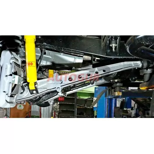 Продольные тяги передней подвески УАЗ Хантер, Патриот +10 мм +5 градусов облегченные "СПОРТ" (к-т 2 шт.)