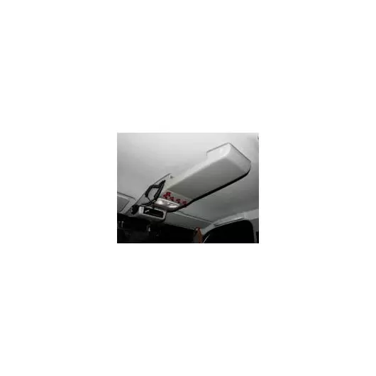 Консоль (полка) потолочная УАЗ 3163 Патриот пластиковая (2013-2014) со светодиодным плафоном серая
