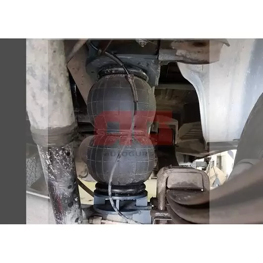 Пневмоподвеска на автомобили Газель 4х4 с двухскатной ошиновкой на задний мост "A-Ride"