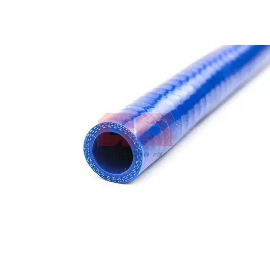 Патрубок отопителя силиконовый синий D16 мм 1.1 м