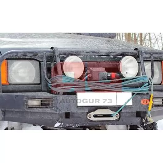 Кронштейны (рога) для намотки троса переднего бампера УАЗ 3163 Патриот, 2363 Пикап 14.005.01 "OJ"