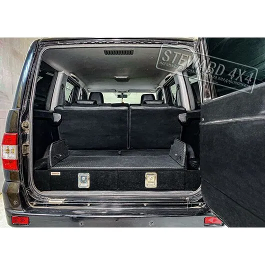 Органайзер (полка) в багажник УАЗ Патриот 2014+ "Премиум" со спальником