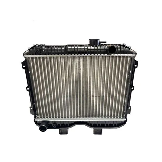 Радиатор охлаждения УАЗ 469, 452 Буханка 3-х рядный алюминиевый 3741-1301010 "Россдеталь"