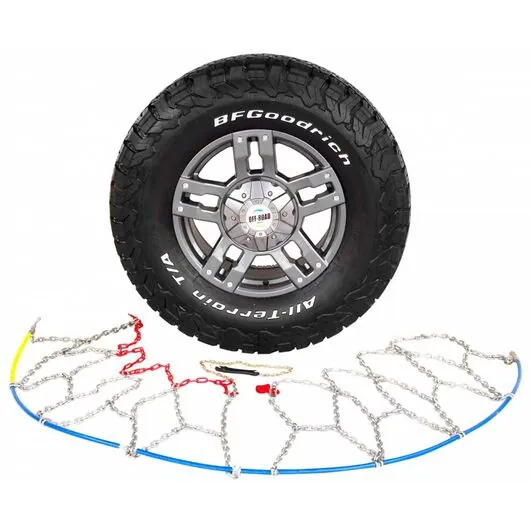 Цепи противоскольжения колесные "сота" 16 мм 265/70R16 (к-т 2 шт.) "РиФ"