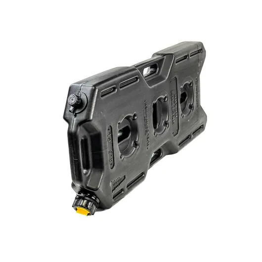 Канистра 20 л 2 горловины черная "Экстрим-Драйв"