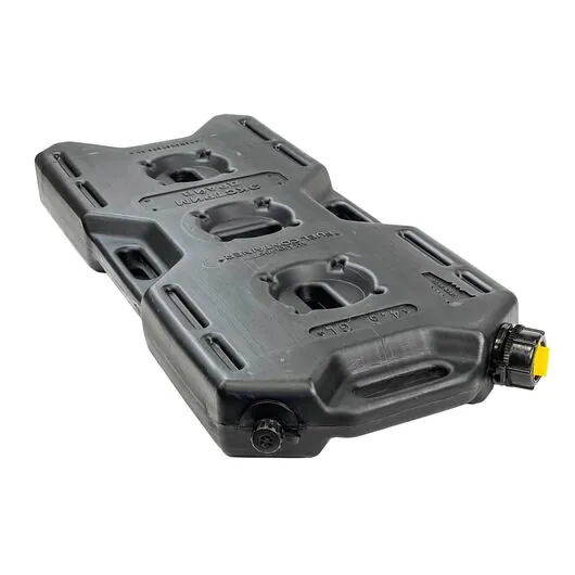 Канистра 20 л 2 горловины черная "Экстрим-Драйв"