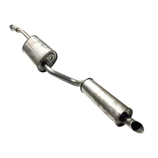 Глушитель с резонатором УАЗ Патриот с 2013 года, 2 бака, ЗМЗ-40905.10 Евро 3, 4 нержавейка ТехКом