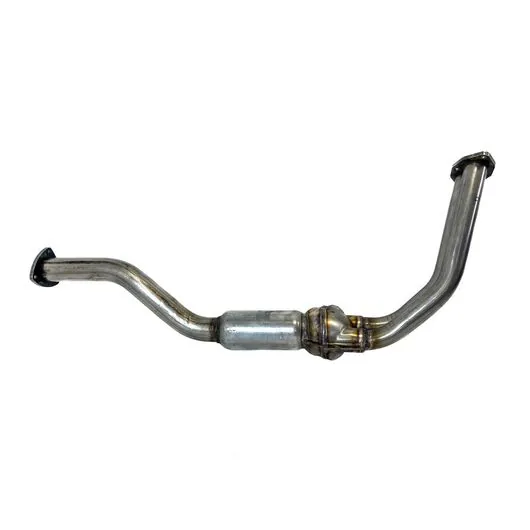 Труба приемная с пламегасителем без катализатора на УАЗ Патриот с АКПП двигатель ЗМЗ ПРО под один датчик кислорода