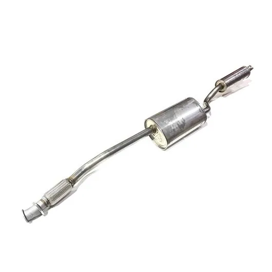 Глушитель с резонатором УАЗ Патриот с 2013 года, 2 бака, ЗМЗ-40905.10 Евро 3, 4 нержавейка ТехКом