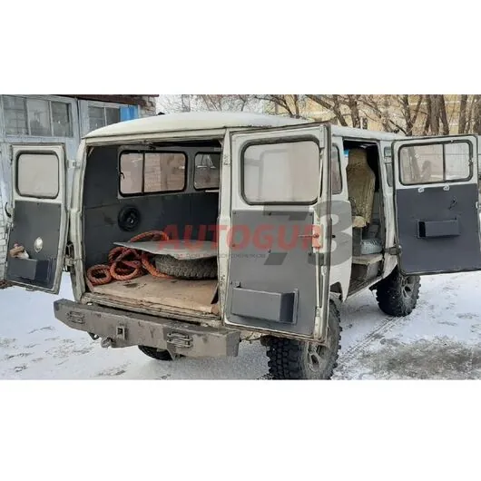 Обшивка (обивка) УАЗ 452, 2206, 3741 дверей салона с карманами (3 шт к-т.) Вид 1 АБС