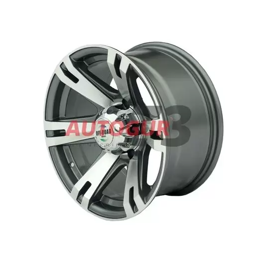 Диск колесный литой УАЗ серый 5x139,7 8xR16 d110 ET-20