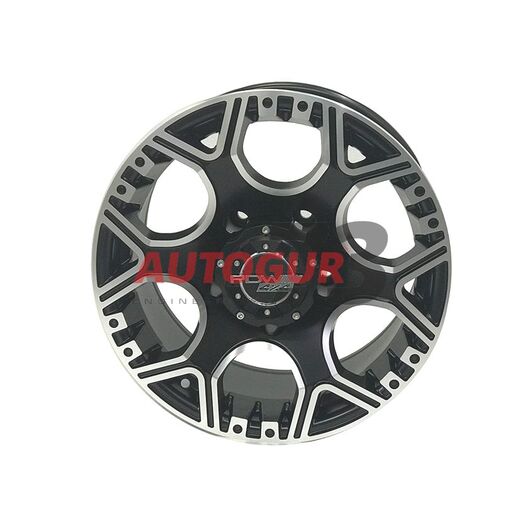 Диск колесный литой GRANITE черно-серебристый R16x8 5X139.7 d108 ET 0 PDW